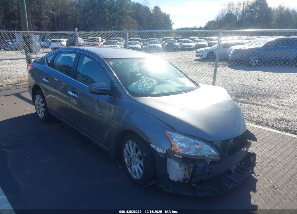 2015 NISSAN SENTRA S VIN: 3N1AB7AP0FY355948