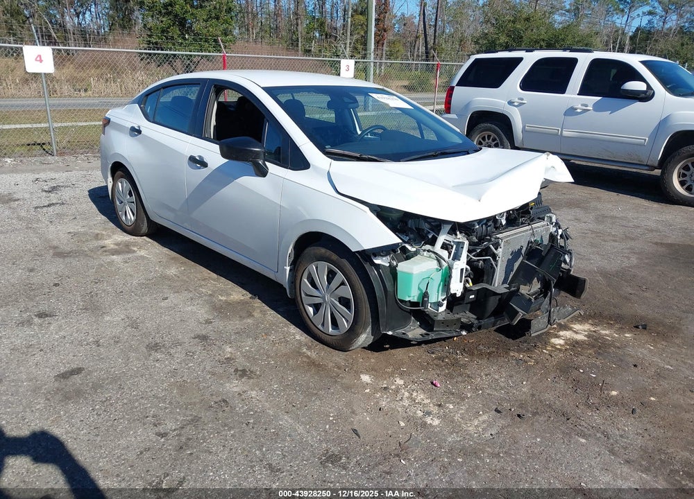 2025 NISSAN VERSA 1.6 S VIN: 3N1CN8DV9SL823974
