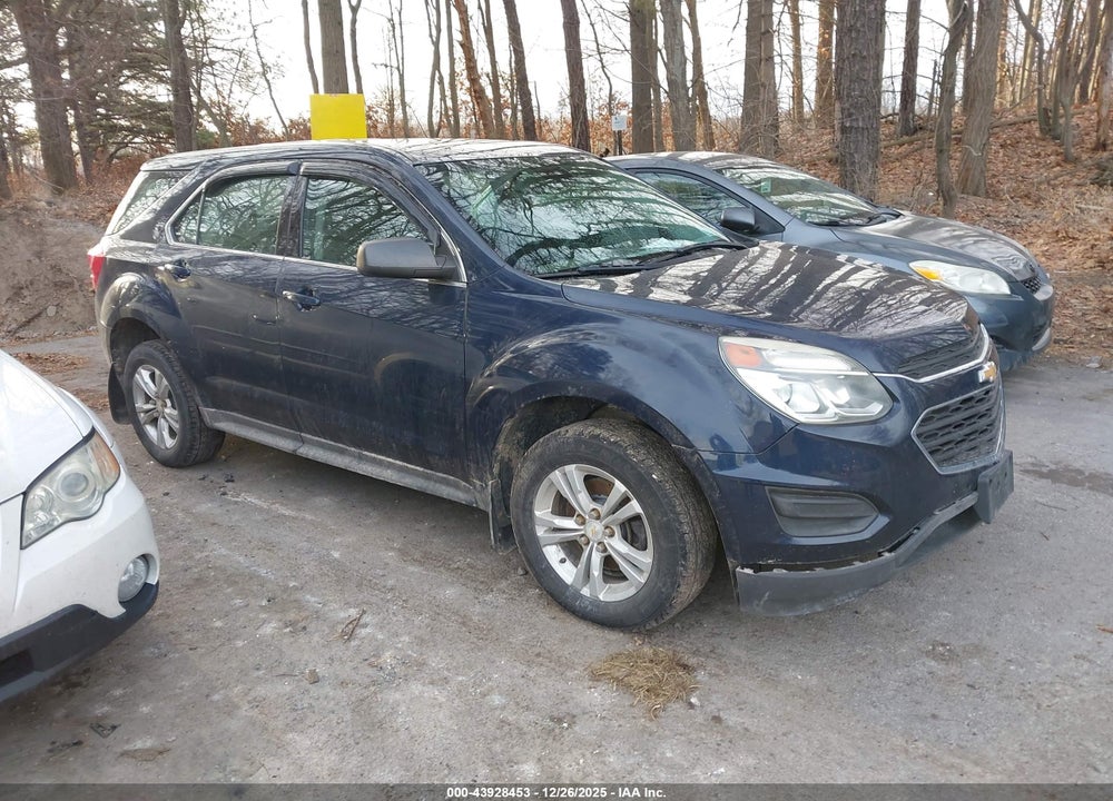 2016 CHEVROLET EQUINOX LS VIN: 2GNFLEEK6G6255902