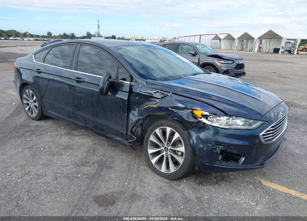 2020 FORD FUSION SE VIN: 3FA6P0T96LR147126