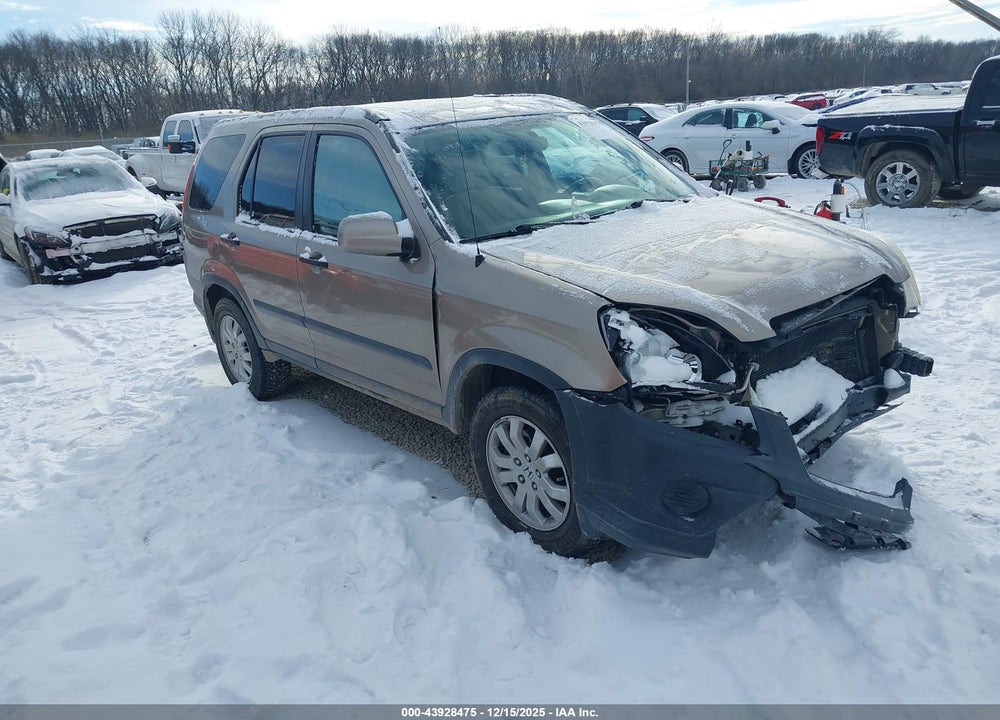 2006 HONDA CR-V EX VIN: SHSRD78836U400474
