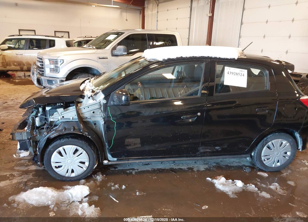 2022 MITSUBISHI MIRAGE ES/LE VIN: ML32AUHJ4NH005255