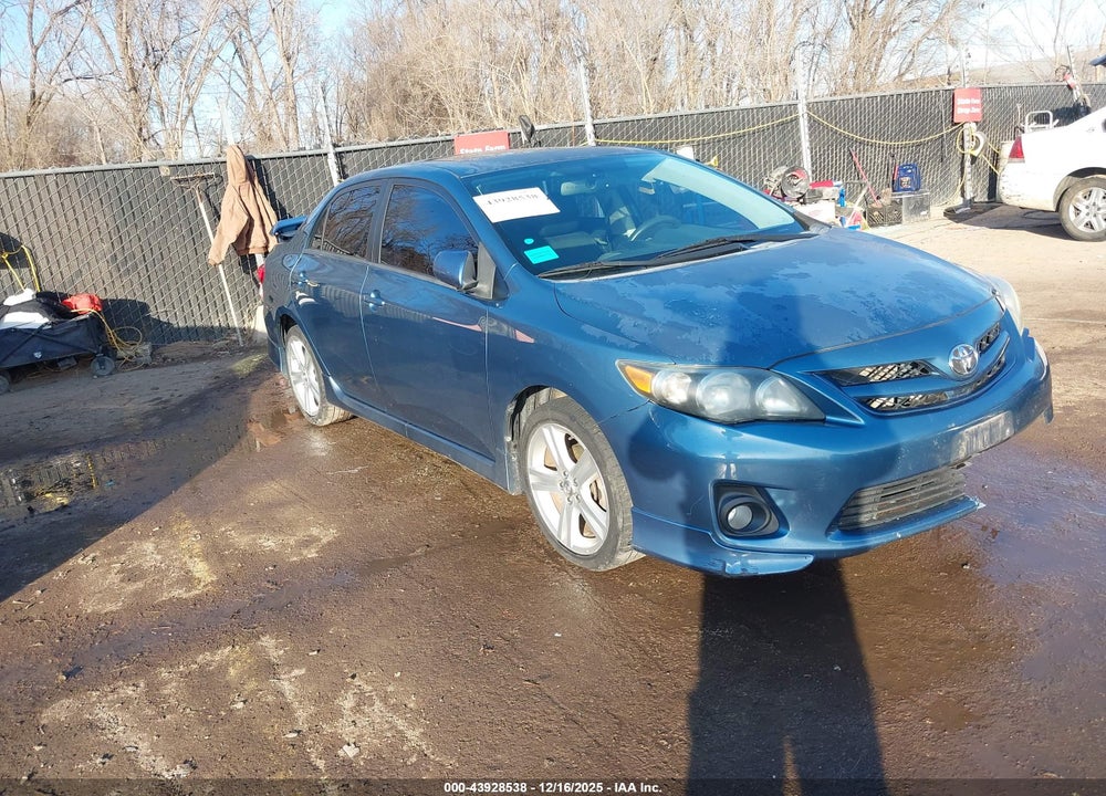 2013 TOYOTA COROLLA S VIN: 5YFBU4EE4DP136460