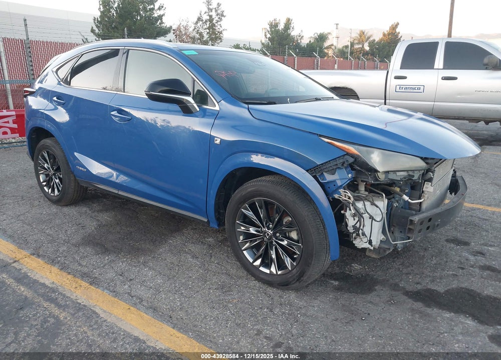2021 LEXUS NX 300H F SPORT BLACK LINE VIN: JTJSJRDZ0M2150734