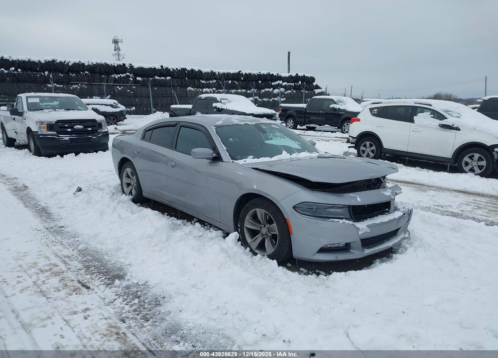 2016 DODGE CHARGER SXT VIN: 2C3CDXHG8GH355195