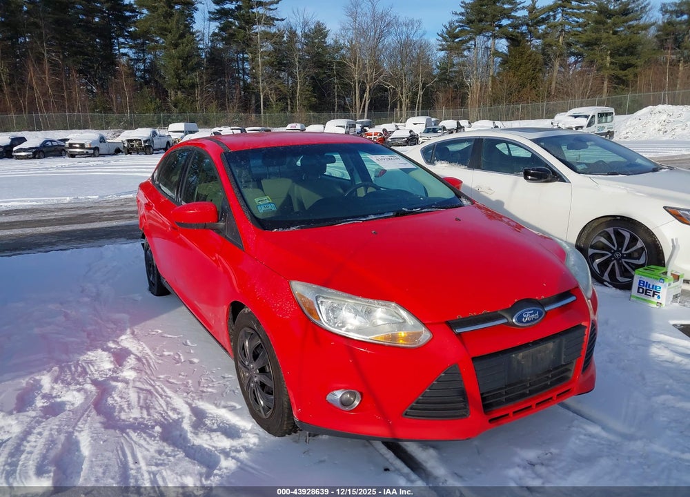 2012 FORD FOCUS SE VIN: 1FAHP3F20CL296803