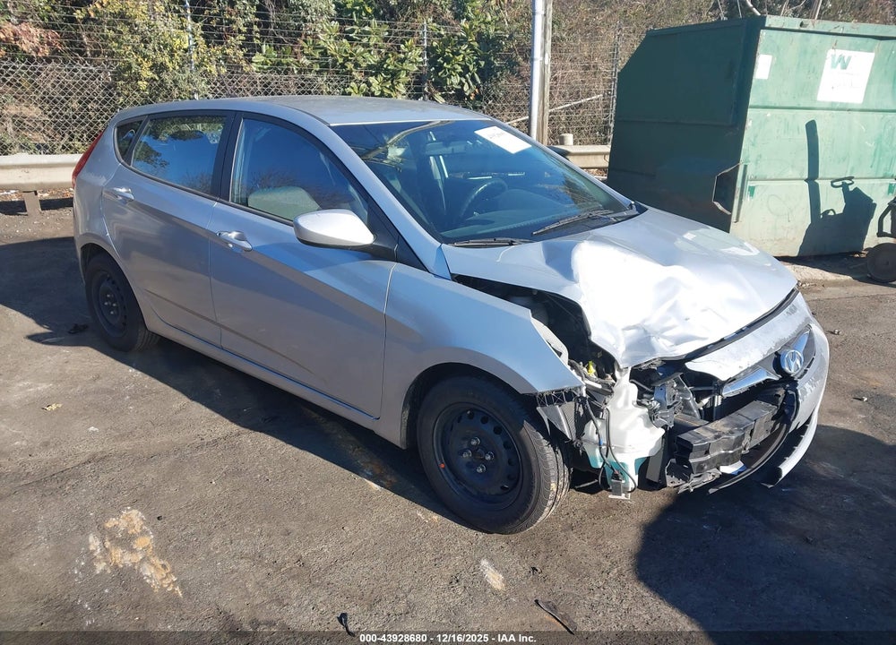 2014 HYUNDAI ACCENT GS VIN: KMHCT5AE2EU165202