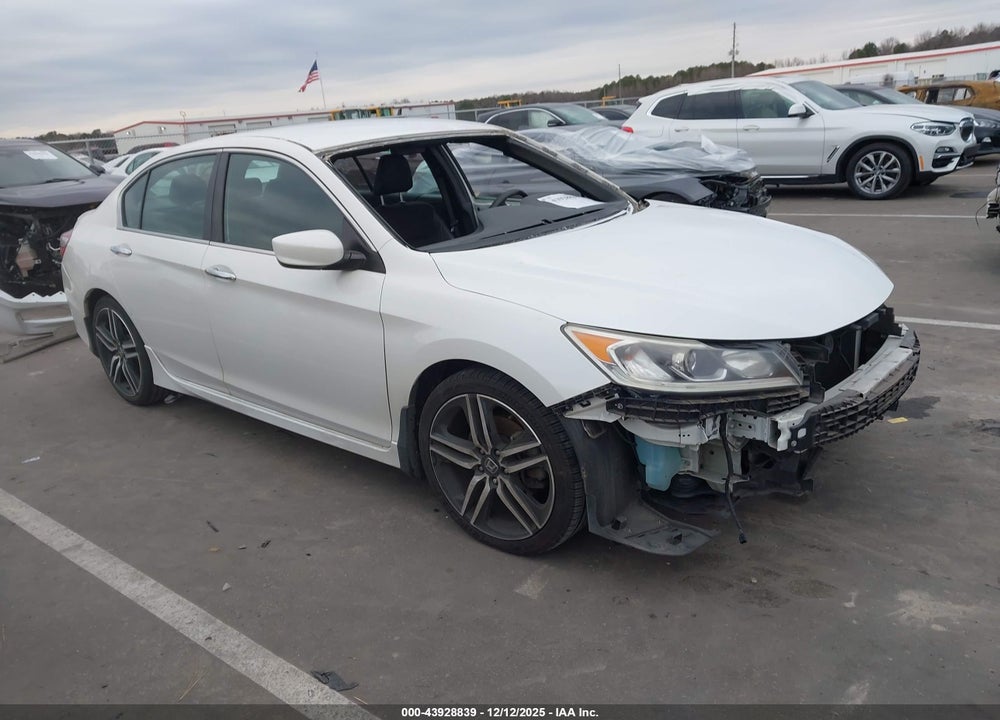 2017 HONDA ACCORD SPORT VIN: 1HGCR2F56HA243532