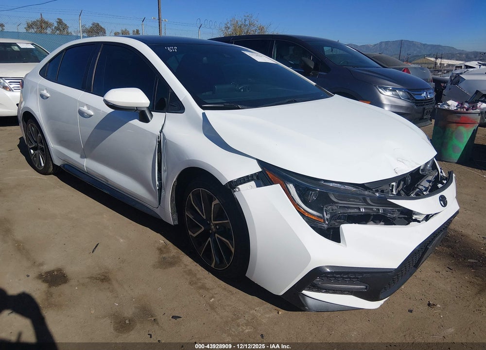 2022 TOYOTA COROLLA SE VIN: 5YFS4MCE7NP136618