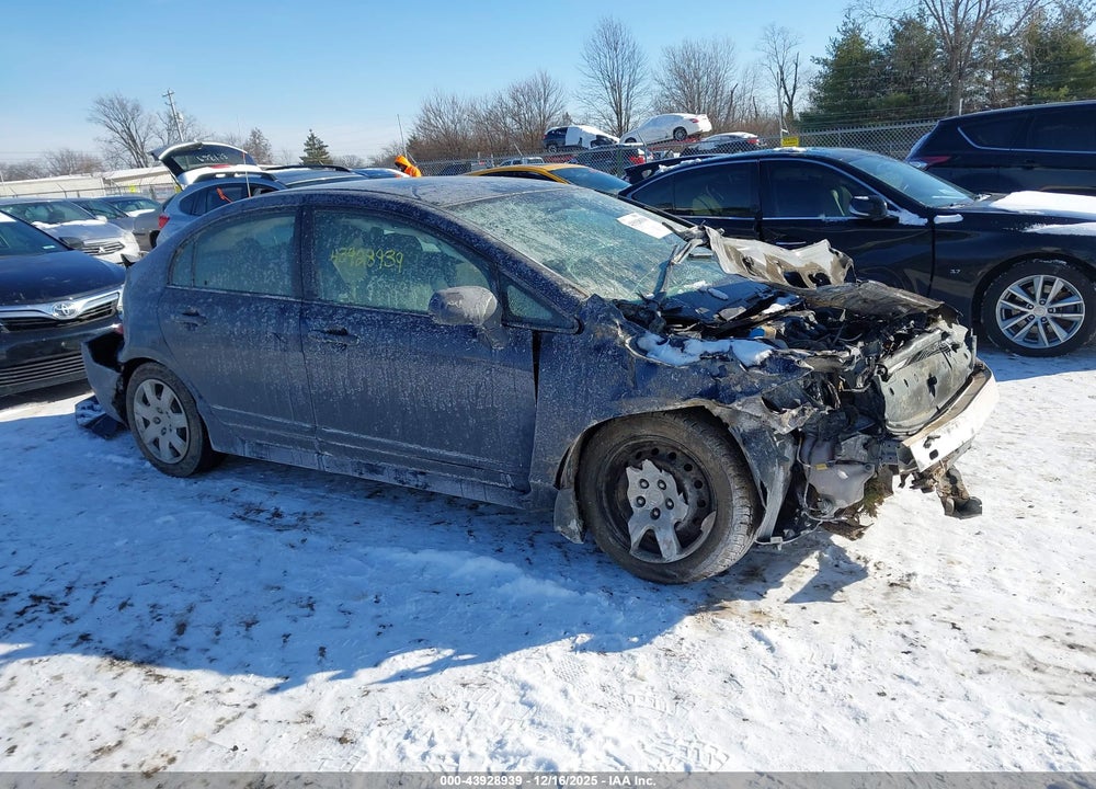 2007 HONDA CIVIC LX VIN: 1HGFA16507L122707