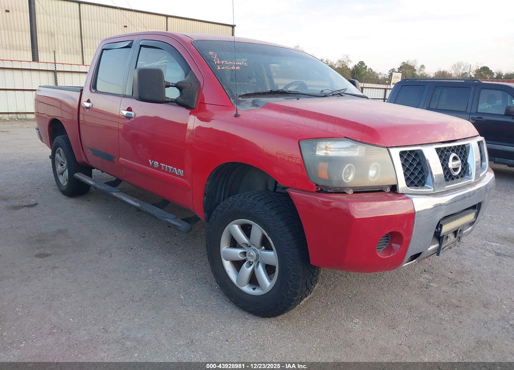 2007 NISSAN TITAN SE VIN: 1N6BA07A17N227485