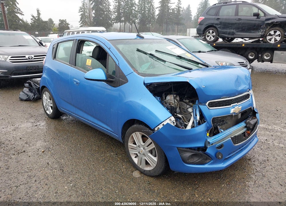 2013 CHEVROLET SPARK LS MANUAL VIN: KL8CA6S98DC600531
