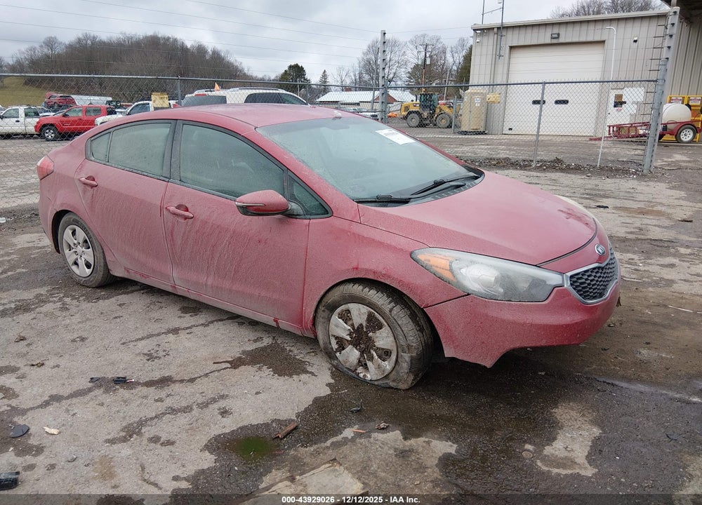 2016 KIA FORTE LX VIN: KNAFX4A6XG5541566