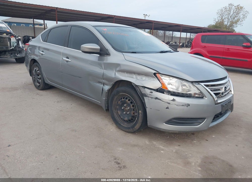 2014 NISSAN SENTRA S VIN: 3N1AB7AP9EY274963