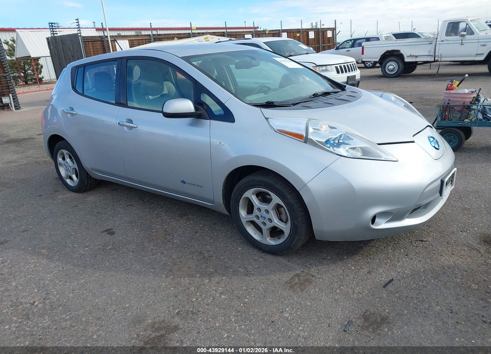 2012 NISSAN LEAF SV VIN: JN1AZ0CP3CT022275