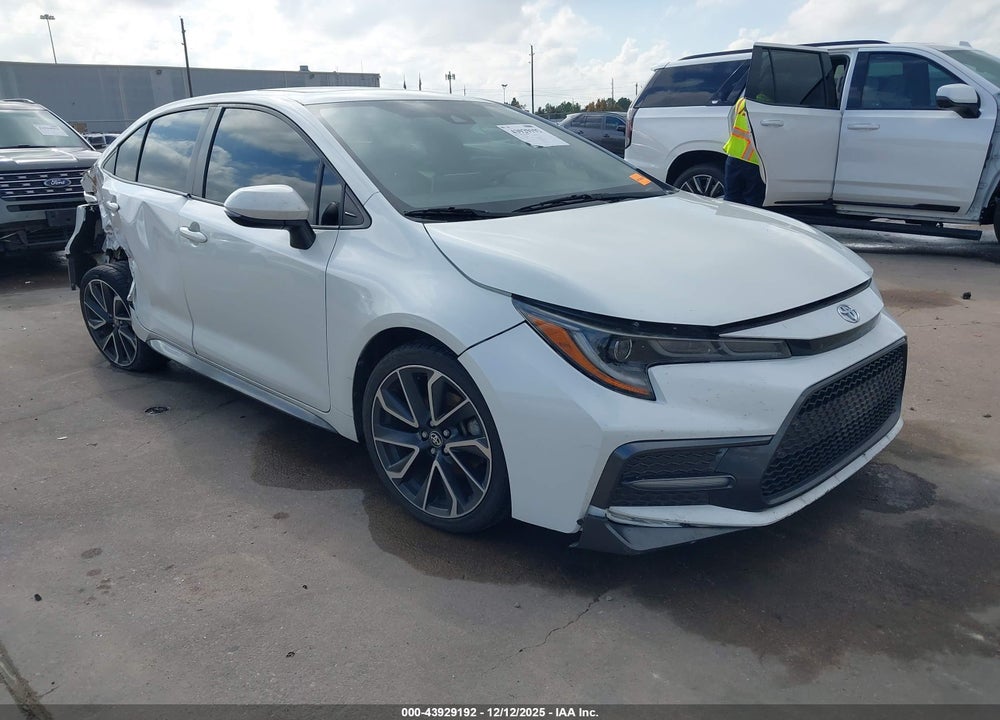 2020 TOYOTA COROLLA XSE VIN: JTDT4RCE7LJ003697