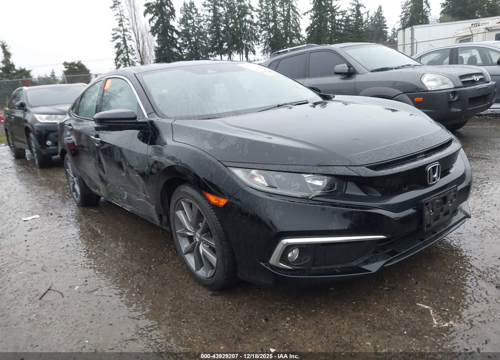 2021 HONDA CIVIC EX-L VIN: 19XFC1F72ME200161