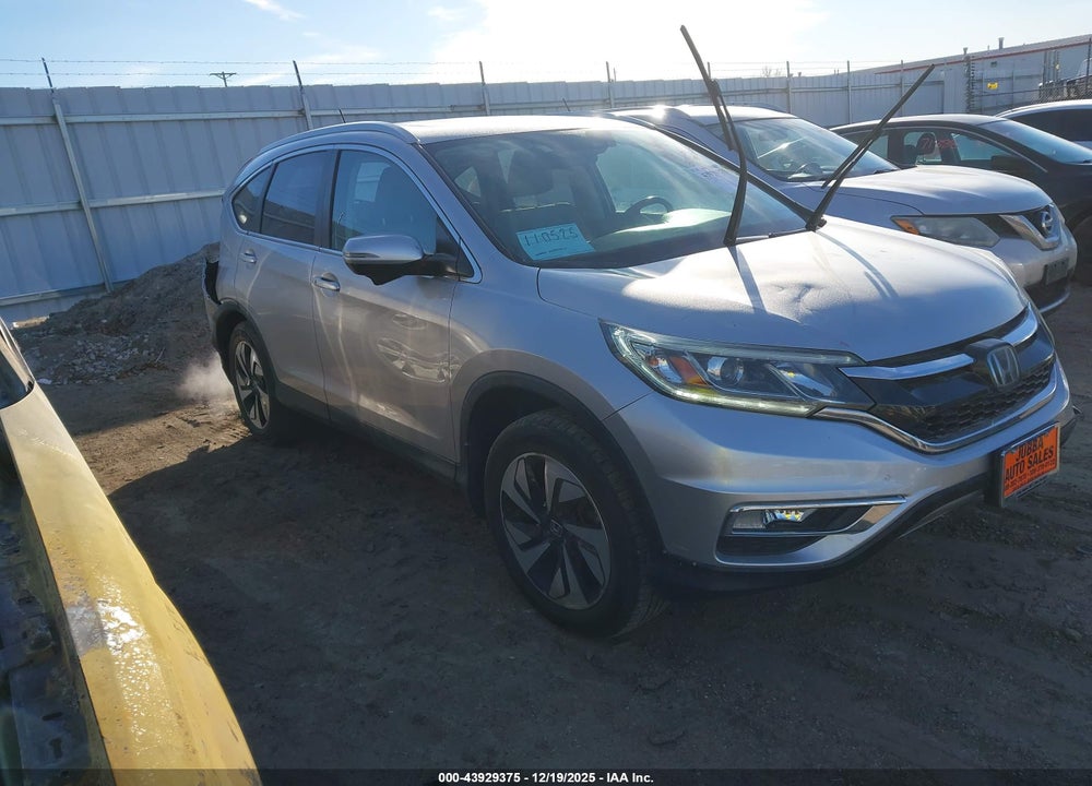 2016 HONDA CR-V TOURING VIN: 5J6RM4H95GL117467