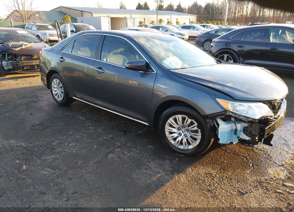 2012 TOYOTA CAMRY HYBRID LE VIN: 4T1BD1FK9CU051887