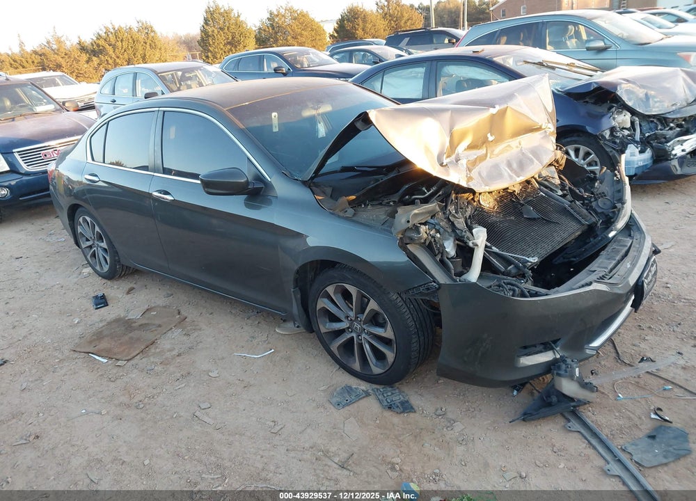 2013 HONDA ACCORD SPORT VIN: 1HGCR2F52DA269992