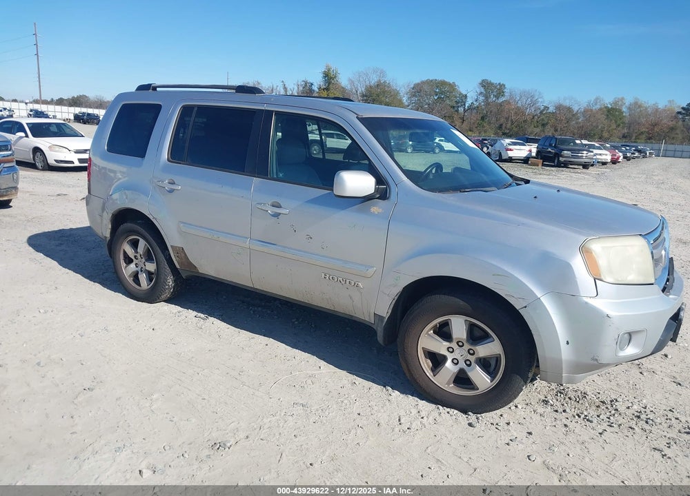 2011 HONDA PILOT EX-L VIN: 5FNYF3H54BB013082