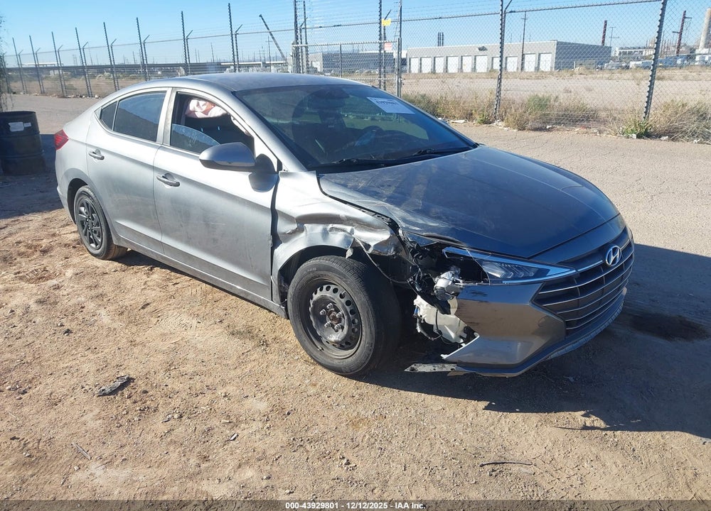 2019 HYUNDAI ELANTRA SE VIN: KMHD74LF4KU810842