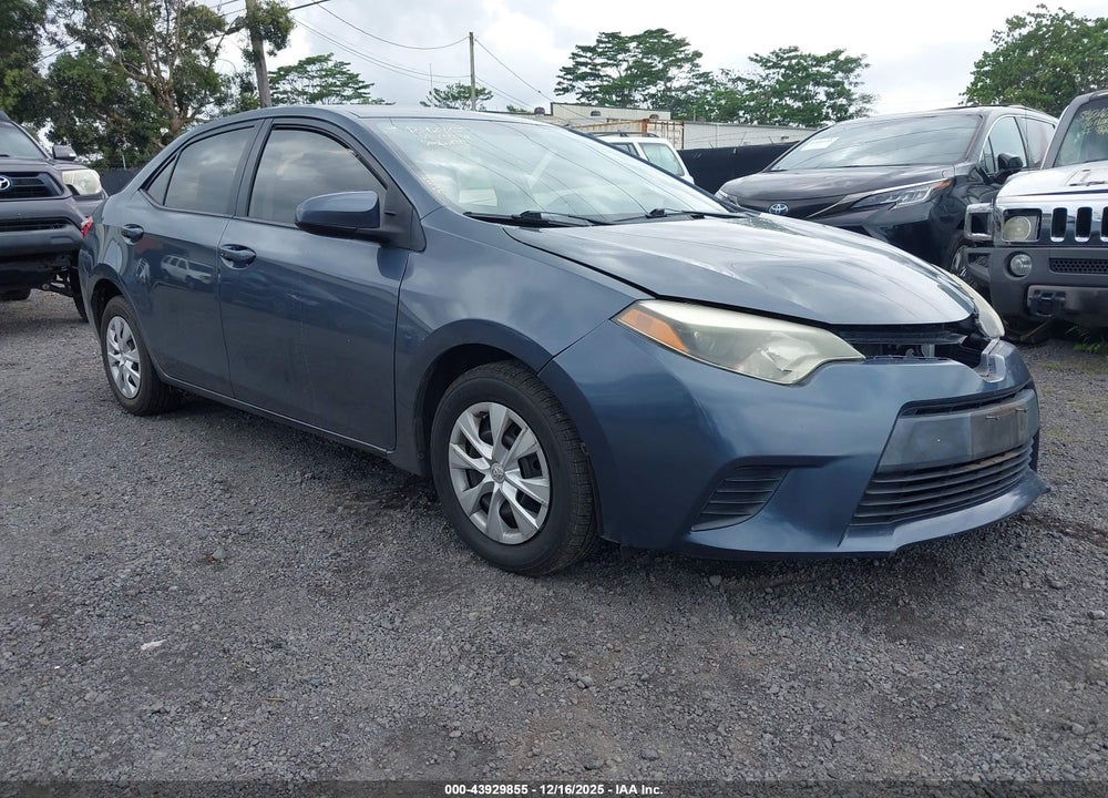 2014 TOYOTA COROLLA LE ECO/LE ECO PLUS/LE ECO PREMIUM VIN: 5YFBPRHE1EP143741
