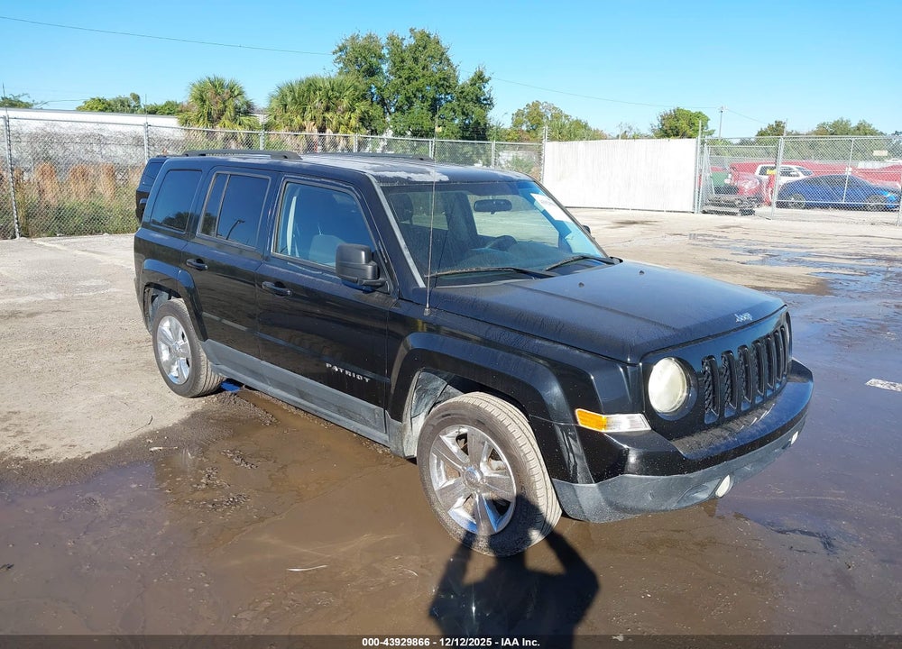 2013 JEEP PATRIOT LATITUDE VIN: 1C4NJPFA8DD115990