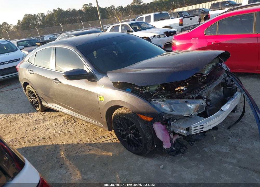 2019 HONDA CIVIC LX VIN: 19XFC2F60KE003516