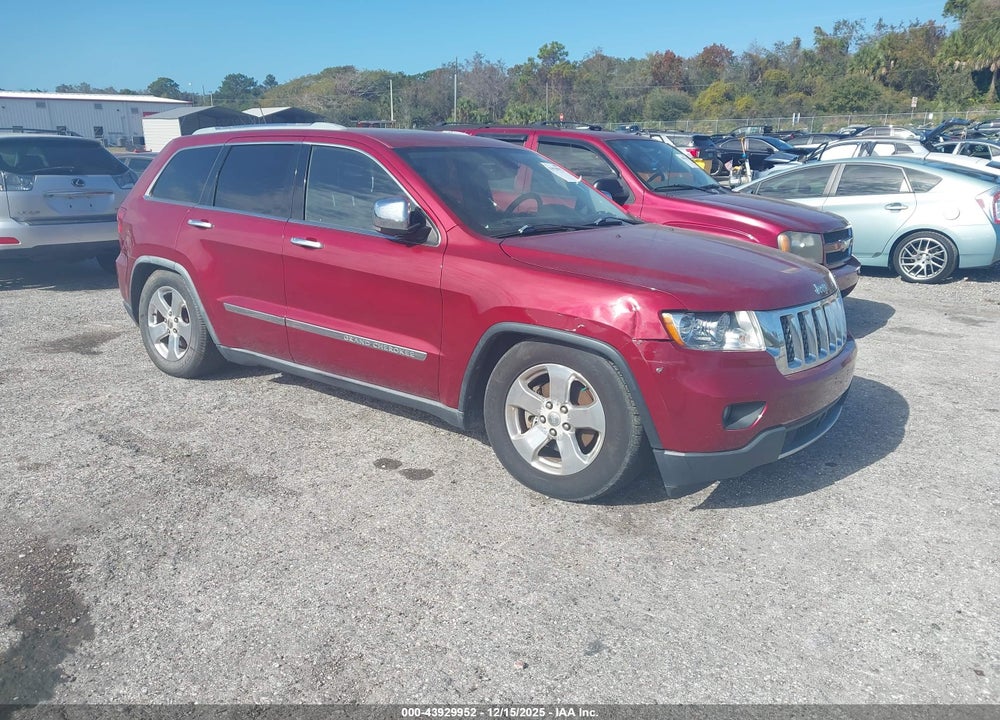 2012 JEEP GRAND CHEROKEE OVERLAND VIN: 1C4RJFCG5CC113414