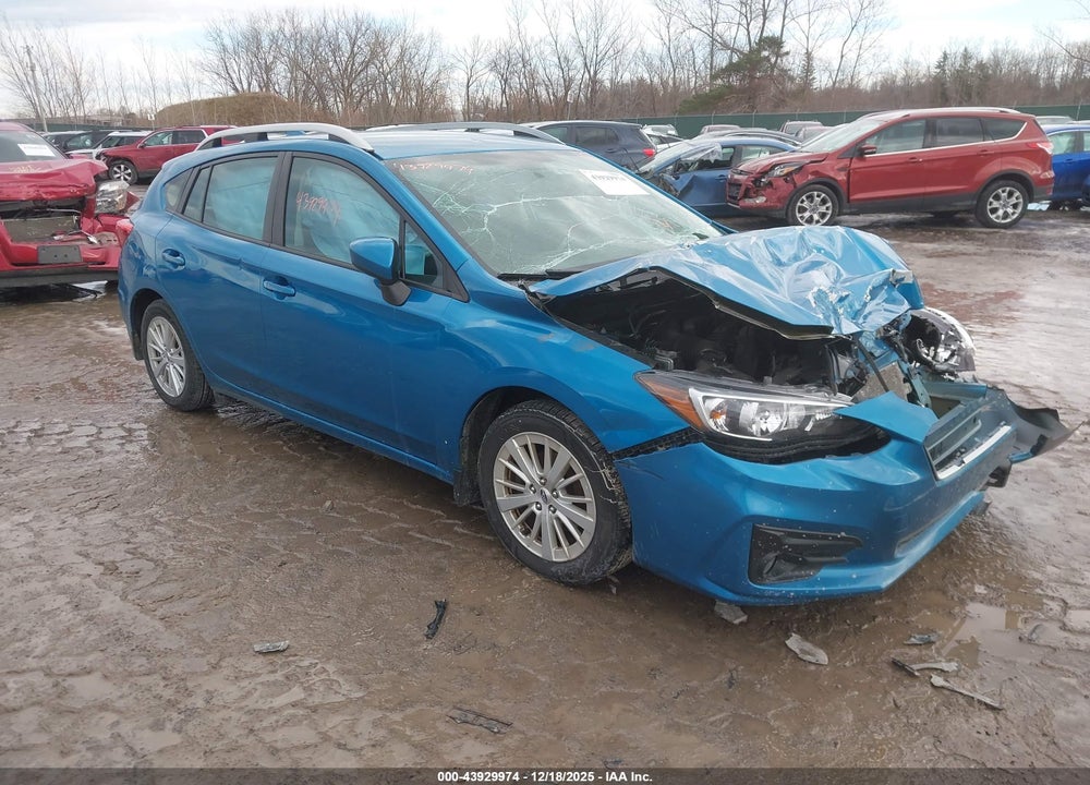 2018 SUBARU IMPREZA 2.0I PREMIUM VIN: 4S3GTAD64J3722128