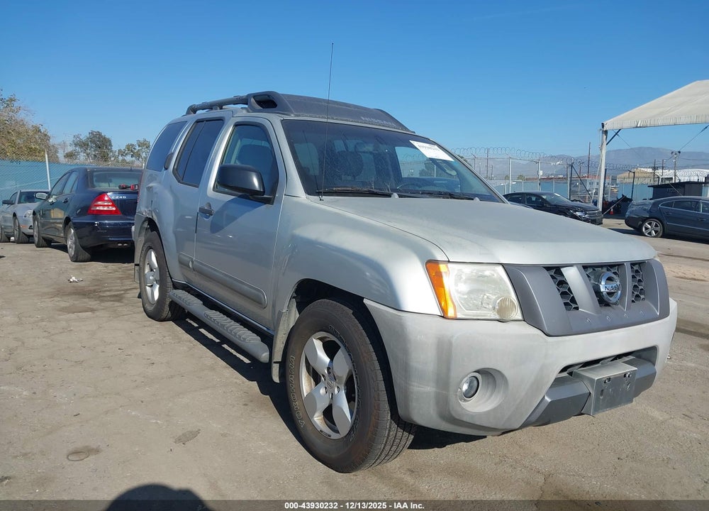 2007 NISSAN XTERRA SE VIN: 5N1AN08U07C538781
