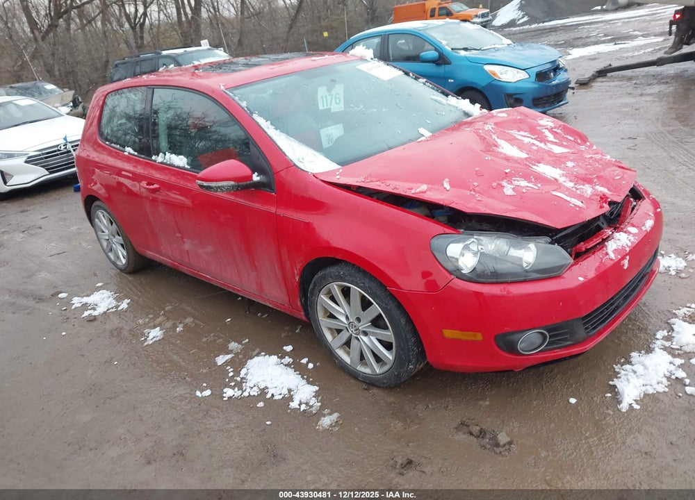 2011 VOLKSWAGEN GOLF TDI 2-DOOR VIN: WVWMM7AJ4BW311646