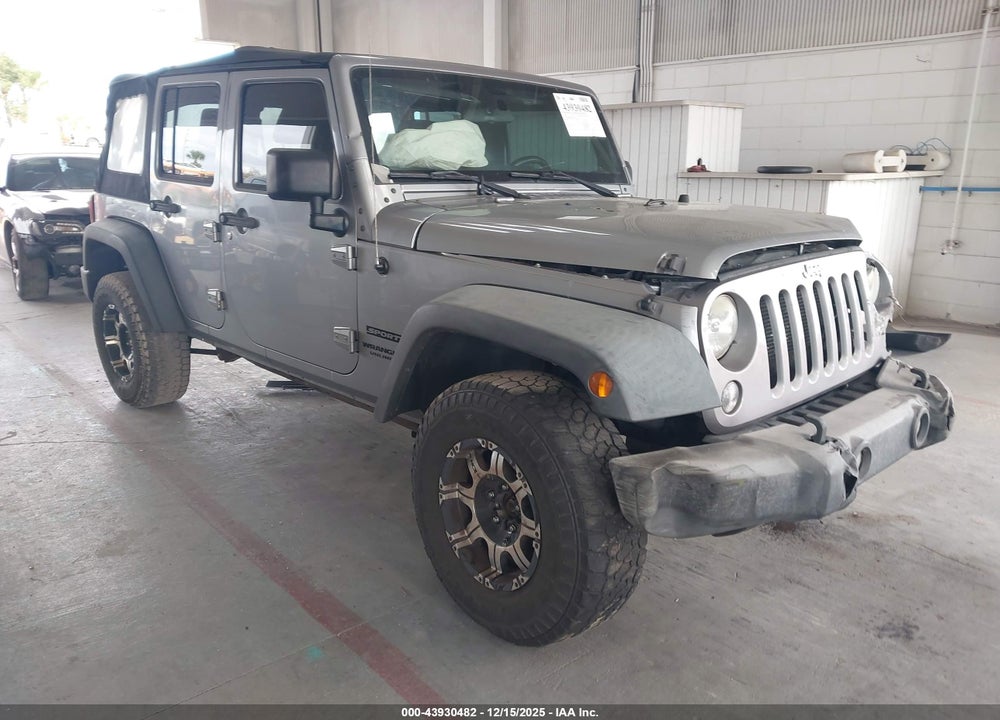 2015 JEEP WRANGLER UNLIMITED SPORT VIN: 1C4BJWDG9FL682724