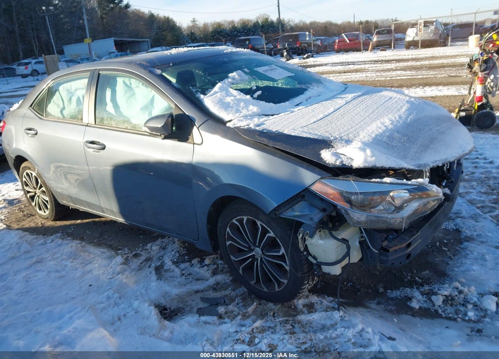 2014 TOYOTA COROLLA S PLUS VIN: 2T1BURHE4EC072253