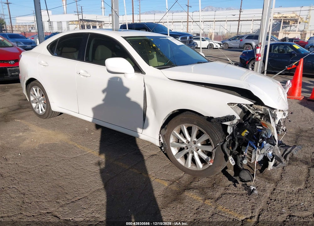 2008 LEXUS IS 250 VIN: JTHBK262682072164