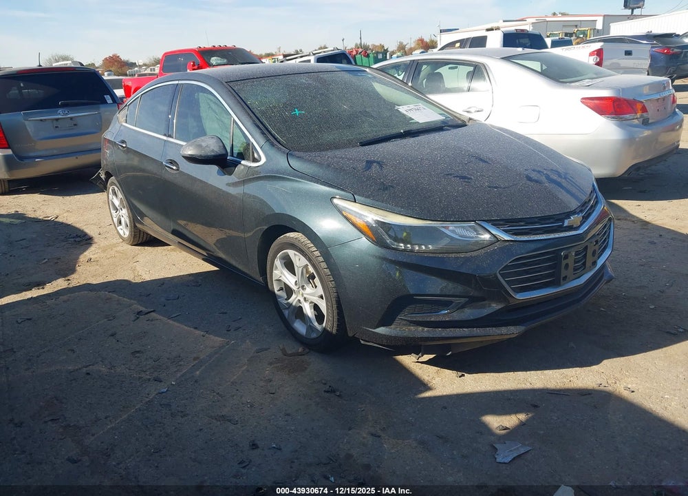 2018 CHEVROLET CRUZE PREMIER AUTO VIN: 1G1BF5SM9J7163011
