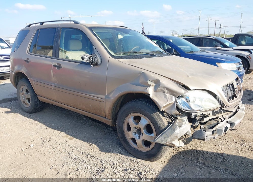 2002 MERCEDES-BENZ ML 320 VIN: 4JGAB54E52A346958