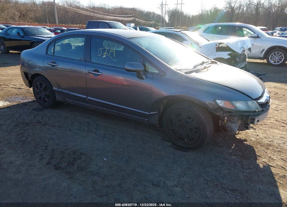 2009 HONDA CIVIC LX VIN: 2HGFA16569H318179