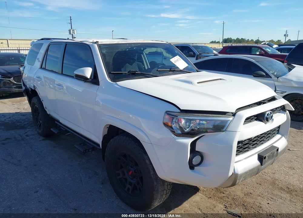 2019 TOYOTA 4RUNNER TRD OFF ROAD VIN: JTEBU5JR2K5662574