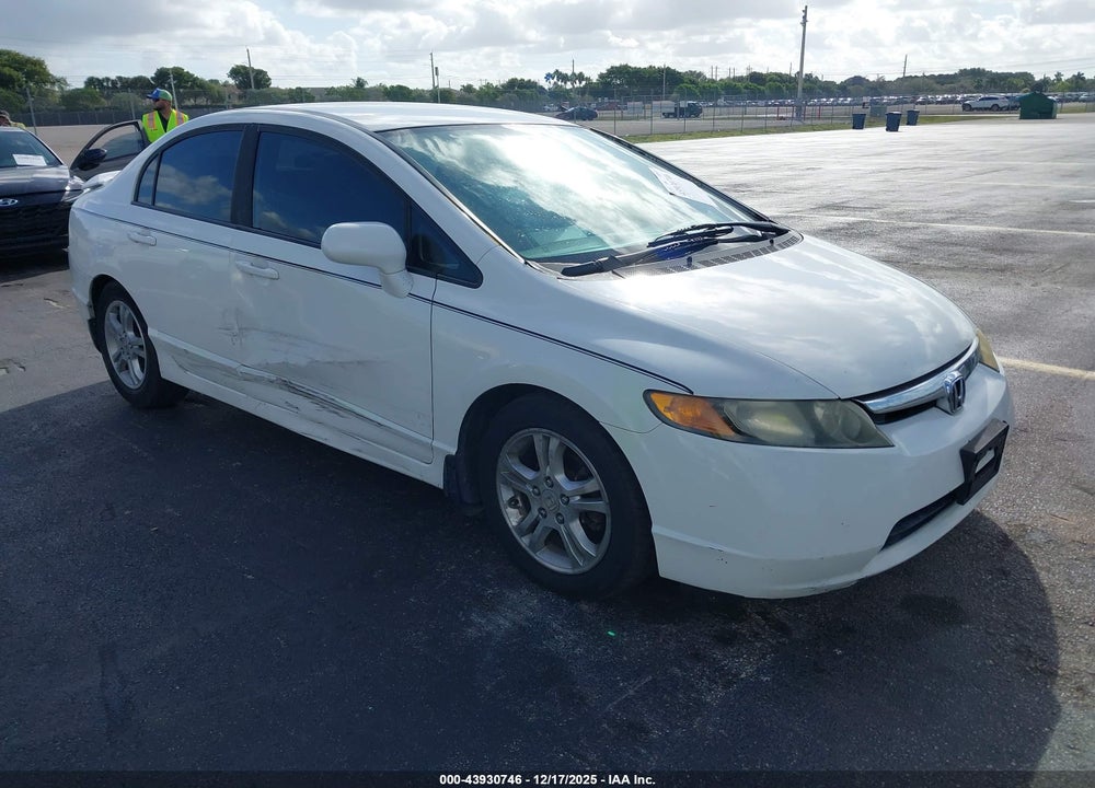 2008 HONDA CIVIC LX VIN: 1HGFA16558L005190