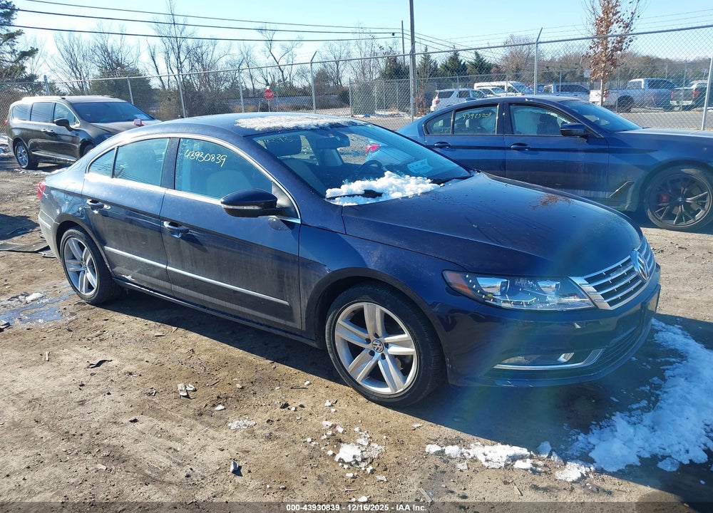 2016 VOLKSWAGEN CC 2.0T SPORT VIN: WVWBN7AN4GE519918