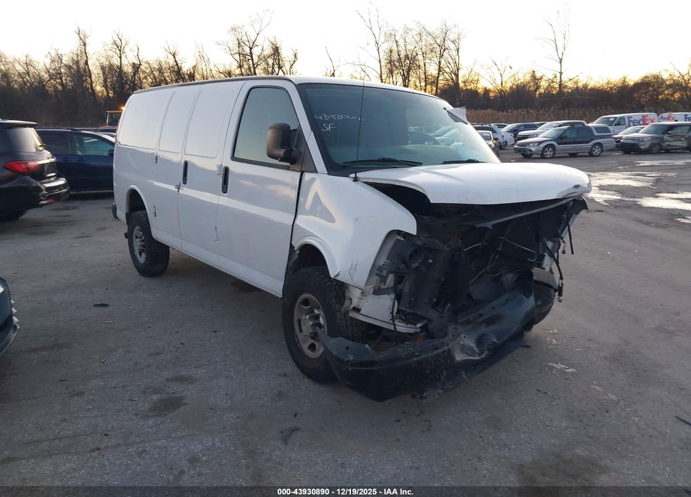 2012 CHEVROLET EXPRESS 3500 WORK VAN VIN: 1GCZGTCG3C1101044