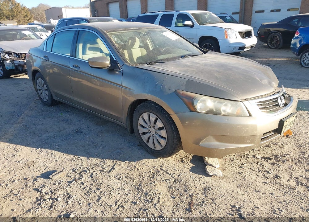 2009 HONDA ACCORD 2.4 LX VIN: 1HGCP263X9A031447
