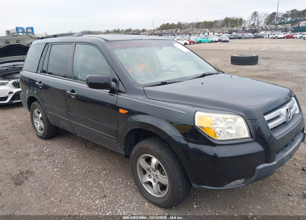2006 HONDA PILOT EX-L VIN: 5FNYF28586B028362