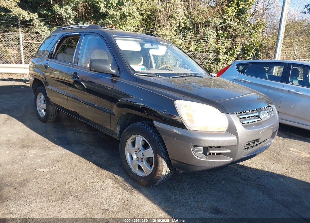 2008 KIA SPORTAGE LX VIN: KNDJF724887527671