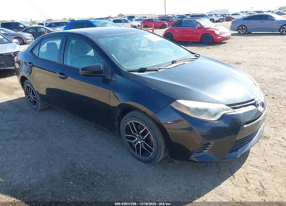 2015 TOYOTA COROLLA LE VIN: 2T1BURHE4FC253046