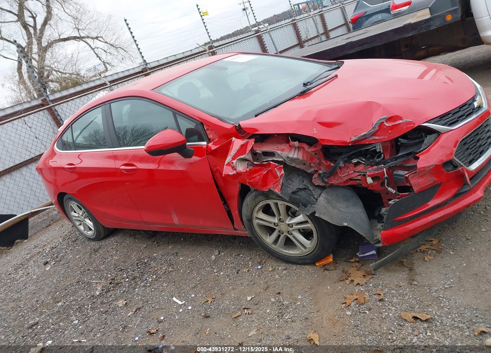 2017 CHEVROLET CRUZE LT AUTO VIN: 1G1BE5SM1H7123020