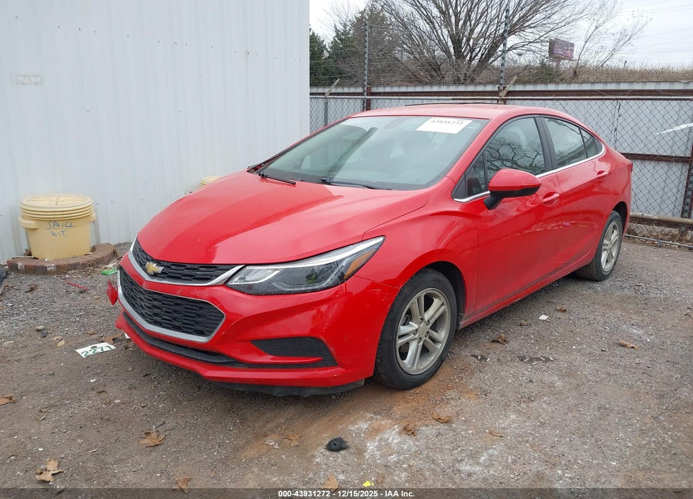 2017 CHEVROLET CRUZE LT AUTO VIN: 1G1BE5SM1H7123020