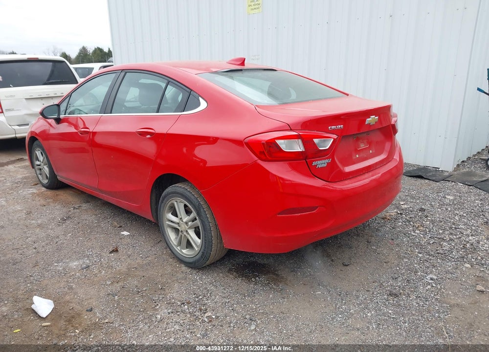 2017 CHEVROLET CRUZE LT AUTO VIN: 1G1BE5SM1H7123020